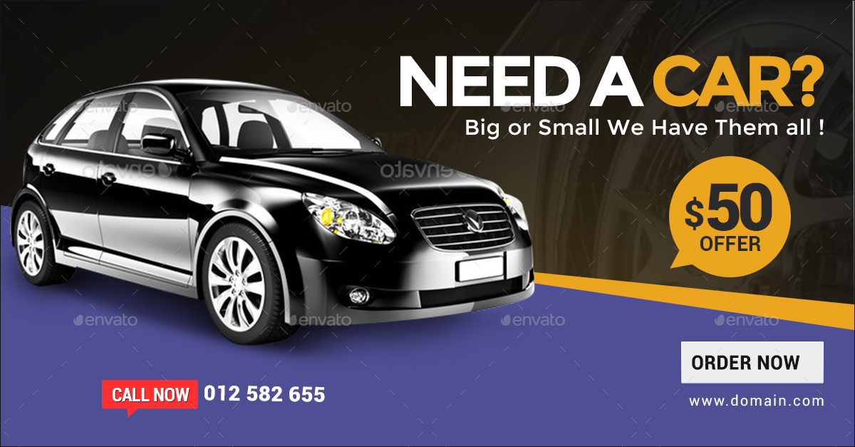 Car Dealership Banners by Hyov GraphicRiver